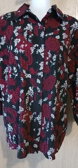 Apt. 9 button front blouse - Picture 1 of 5